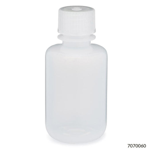 Diamond RealSealBottle, Narrow Mouth Boston Round, LDPE with PP Closure, 60mL, 12/bg