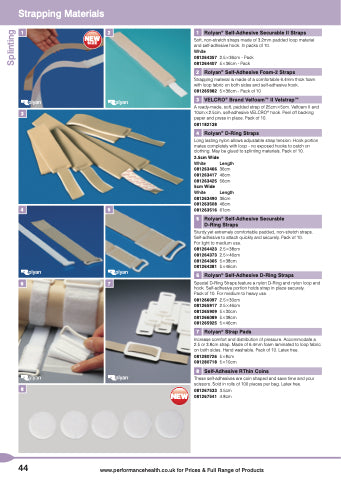 Self-Adhesive Rolyan Coins, Pre-cut, 4.8cm, Latex-Free, White, 1-7/8, 100/bg (US Only)