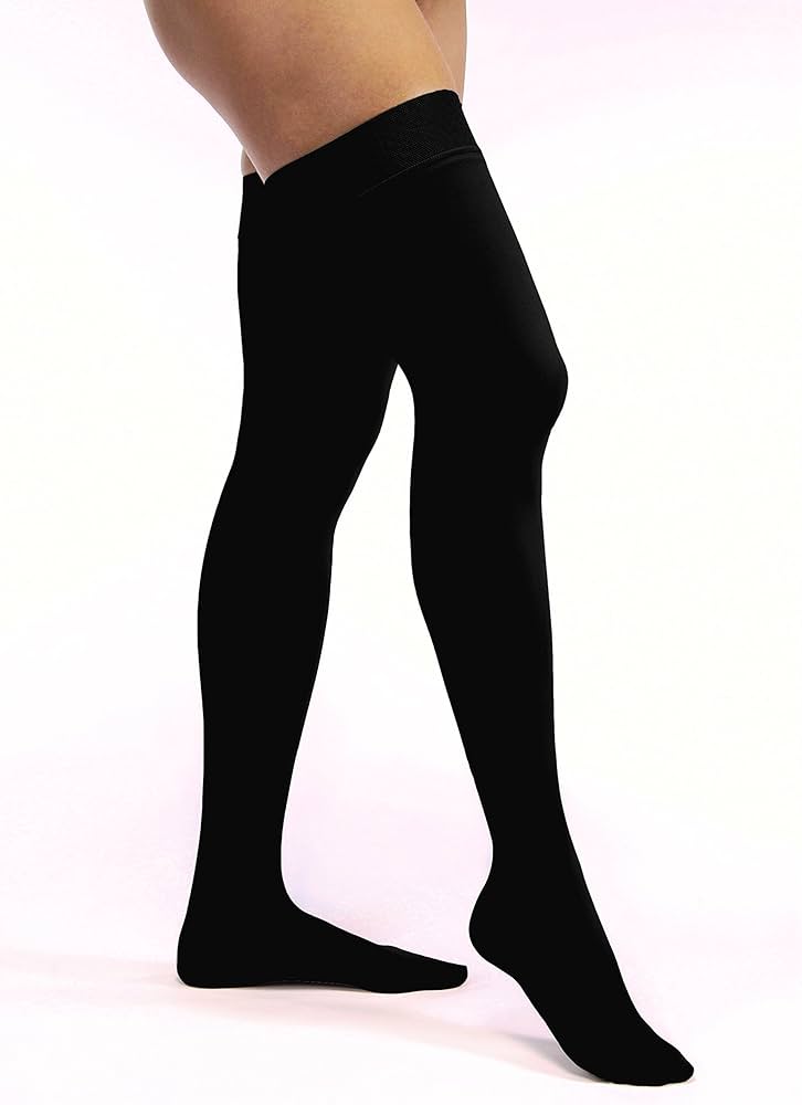 Compression Hose, Knee High, 20-30 mmHG, Closed Toe, Natural, Large (Continental US Only)