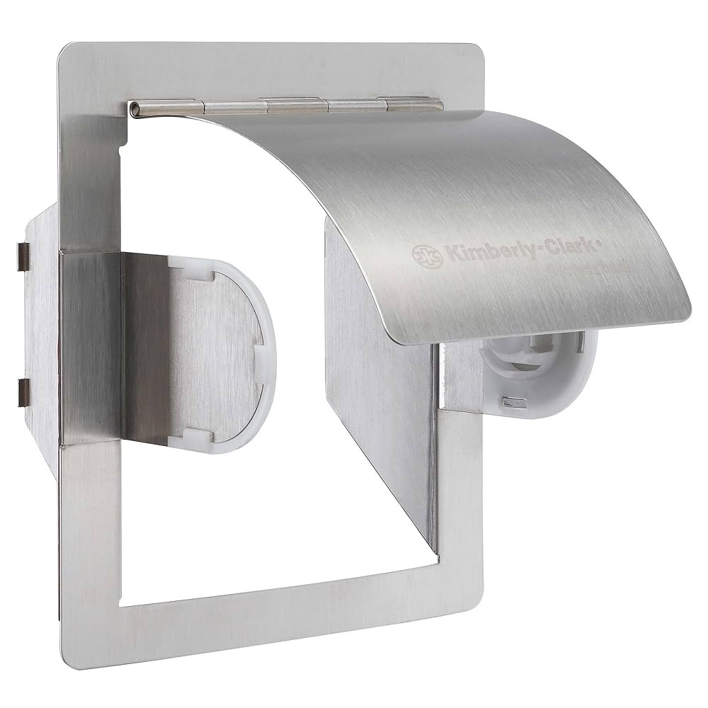 Coreless Single Roll Adapter "E" Kit, Stainless Steel, Bathroom Tissue Dispenser, 6.75" x 6.25" x 4.5", 2/cs (Products cannot be sold on Amazon.com or any other 3rd party site) (DROP SHIP ONLY) (US Only)
