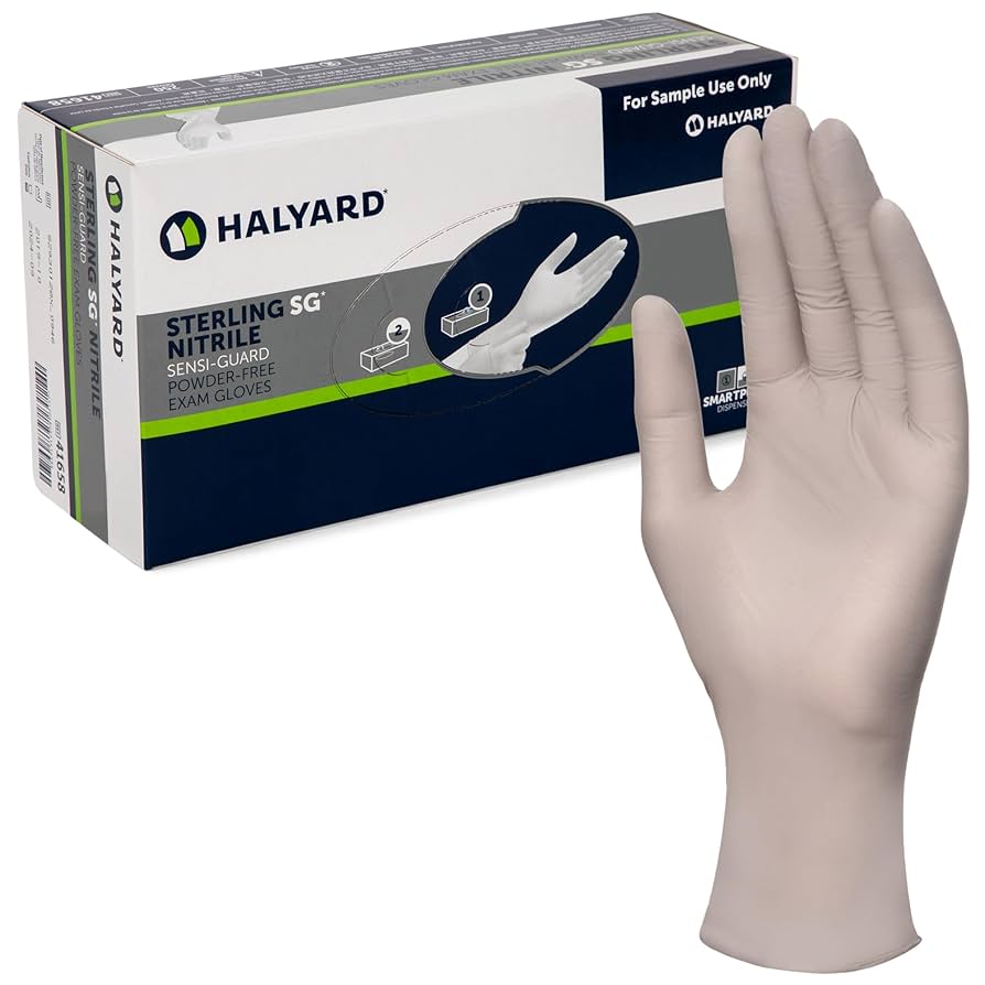 Exam Glove, Nitrile, Powder-Free, X-Small, Non-Sterile, 250/bx, 10 bx/cs (US Only)