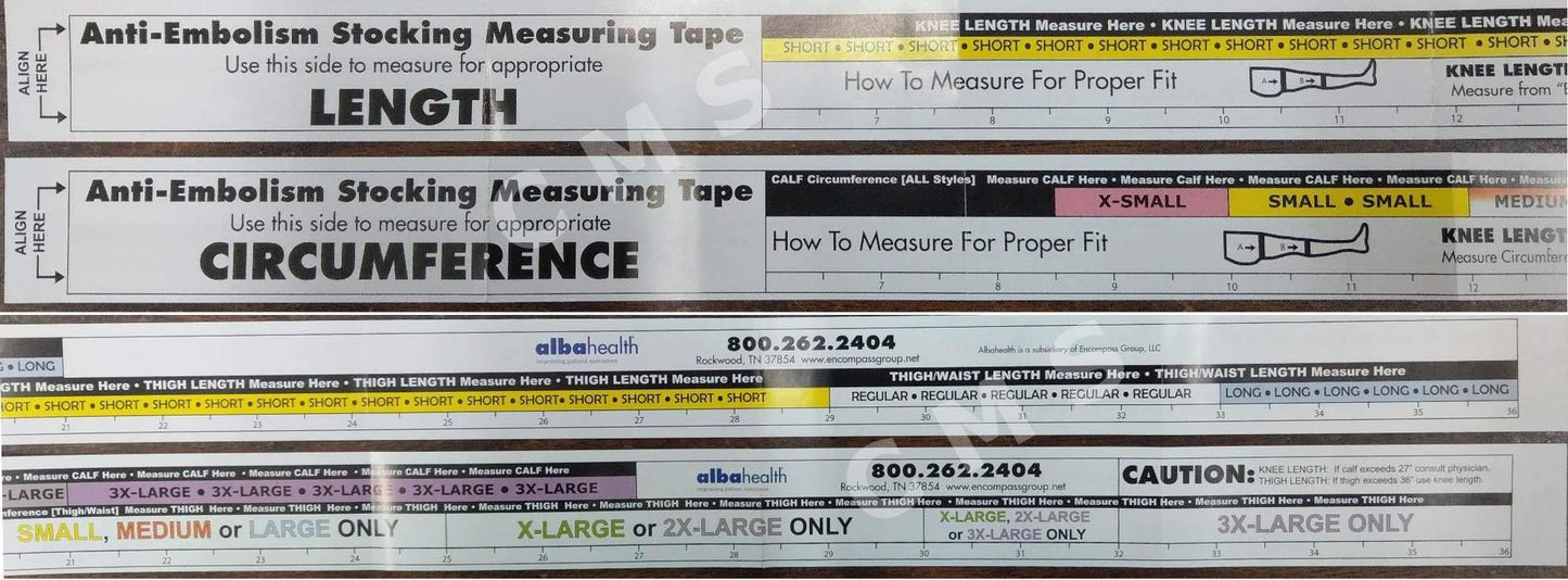 C.A.R.E. Tape Measure, 12/dz