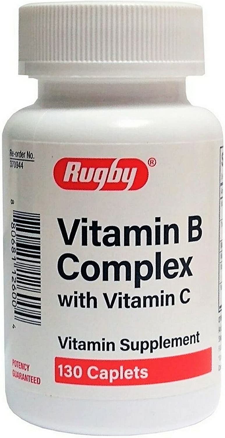 Vitamin B Complex with Vitamin C Caplet, 130 ct, NDC# 80681-0126-00, 24/cs (US Only)