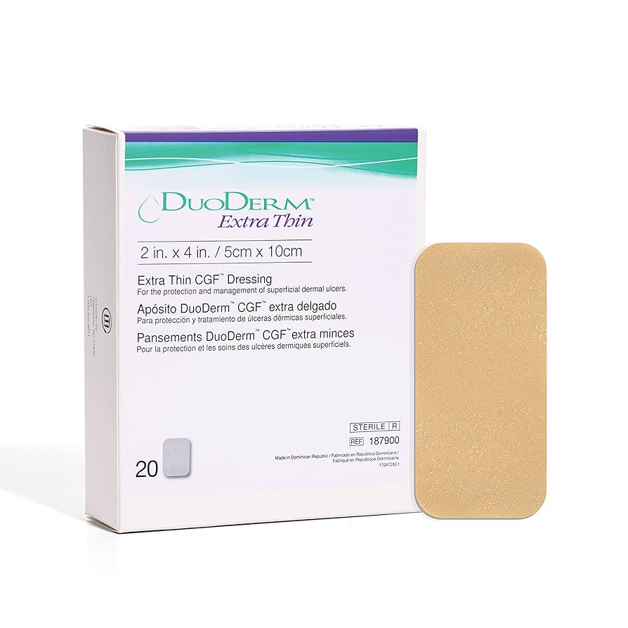Hydrocolloid Dressing, 2" x 4", Sterile, 20/bx (Continental US Only)