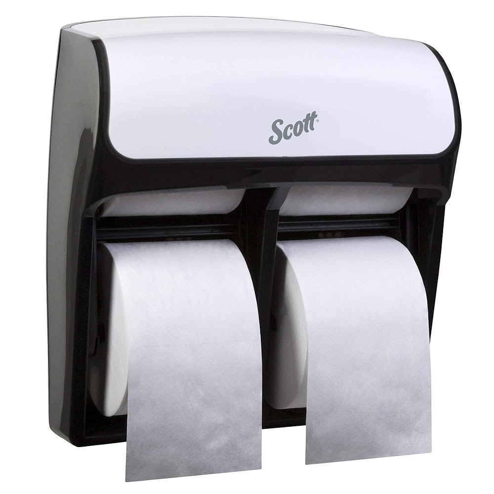 MOD 4 Roll Toilet Paper Dispenser, 11.25" x 12.75" x 6.19", White (Products cannot be sold on Amazon.com or any other 3rd party site) (DROP SHIP ONLY) (US Only)