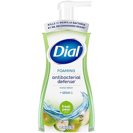 Hand Wash, Foaming, Antibacterial, Fresh Pear Pump, 10 oz, 8/cs