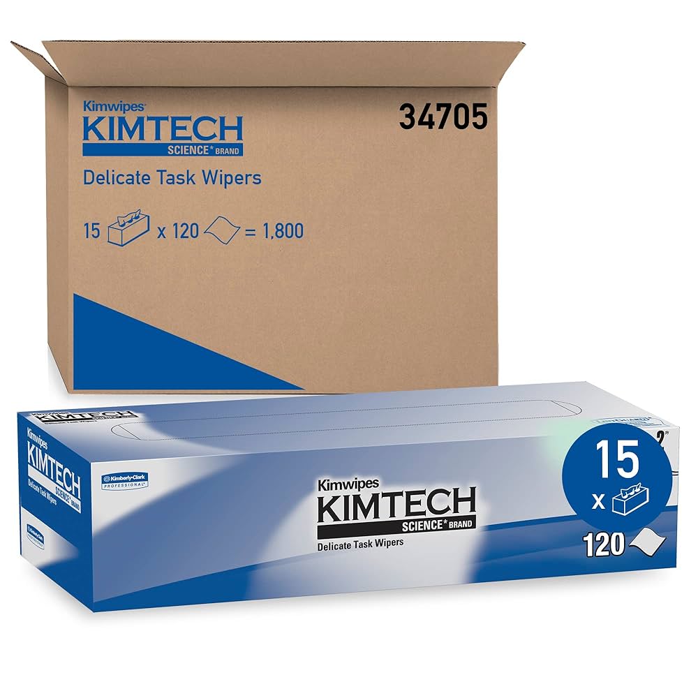 Kimtech Sciences Kaydry, 2-Ply, 11.8" X 11.8", White, 120/pk, 15pk/cs (Products cannot be sold on Amazon.com or any other 3rd party site) (US Only)