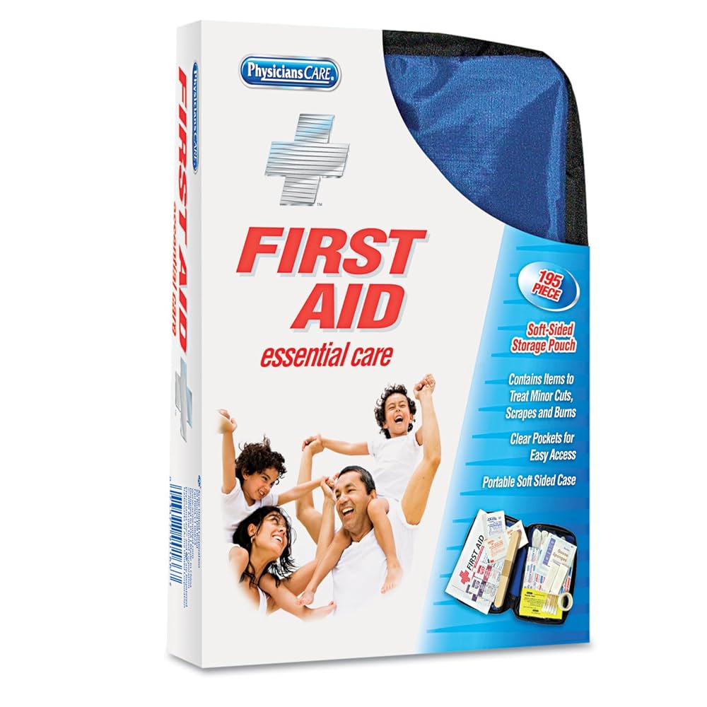 Soft Sided First Aid Kit, 195 Piece (DROP SHIP ONLY - $150 Minimum Order)