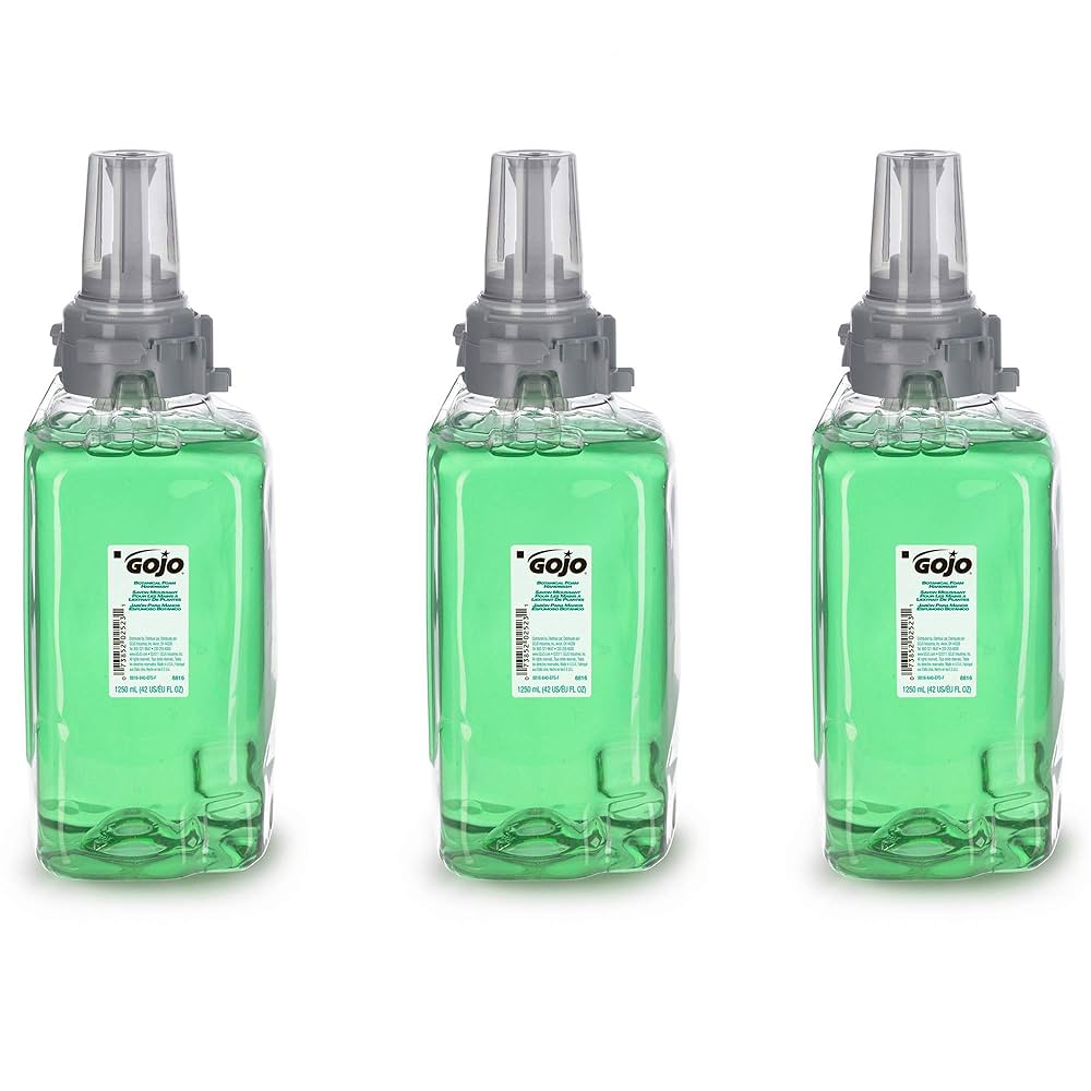 Botanical Handwash, Foam, 1250ml Refill, Blue, 3/cs