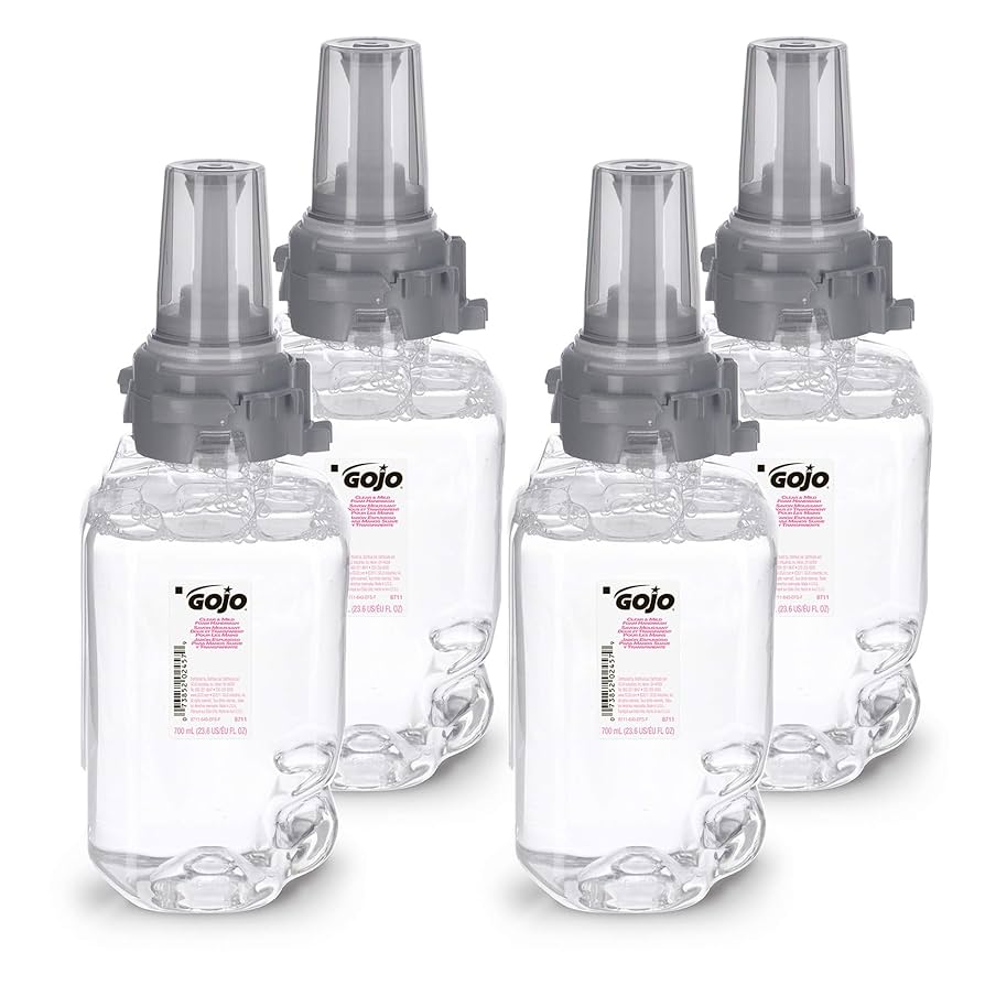 ADX Clear & Mild Foam Handwash Refill, 700ml, 4/cs