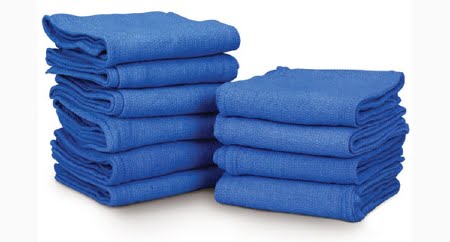 O.R. Towel, Blue, 80/cs