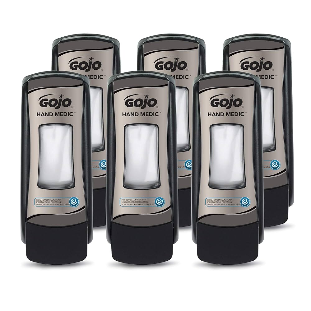 Skin Conditioner ADX-7 Dispenser, Chrome/ Black, 6/cs