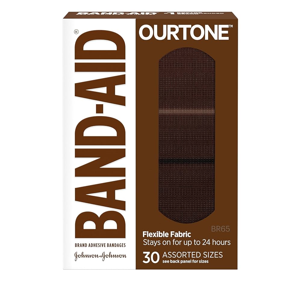 Band-Aid Ourtone BR65 Bandage, Assorted, 30ct, 6/bx, 4 bx/cs (Continental US+HI Only) (Pricing Subject to Change without Prior Notification)