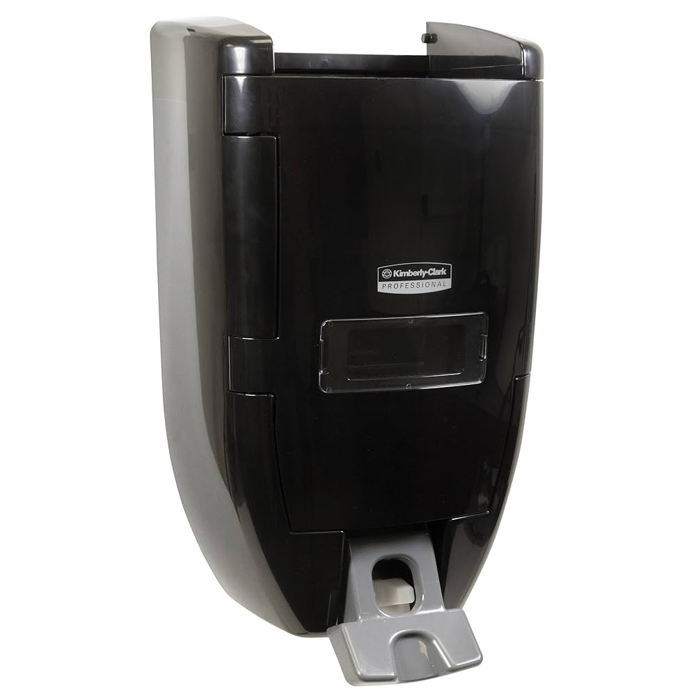 Soap Dispenser, 10.8" x 7" x 17.8", Smoke, Holds 3.5L or 8L Refill