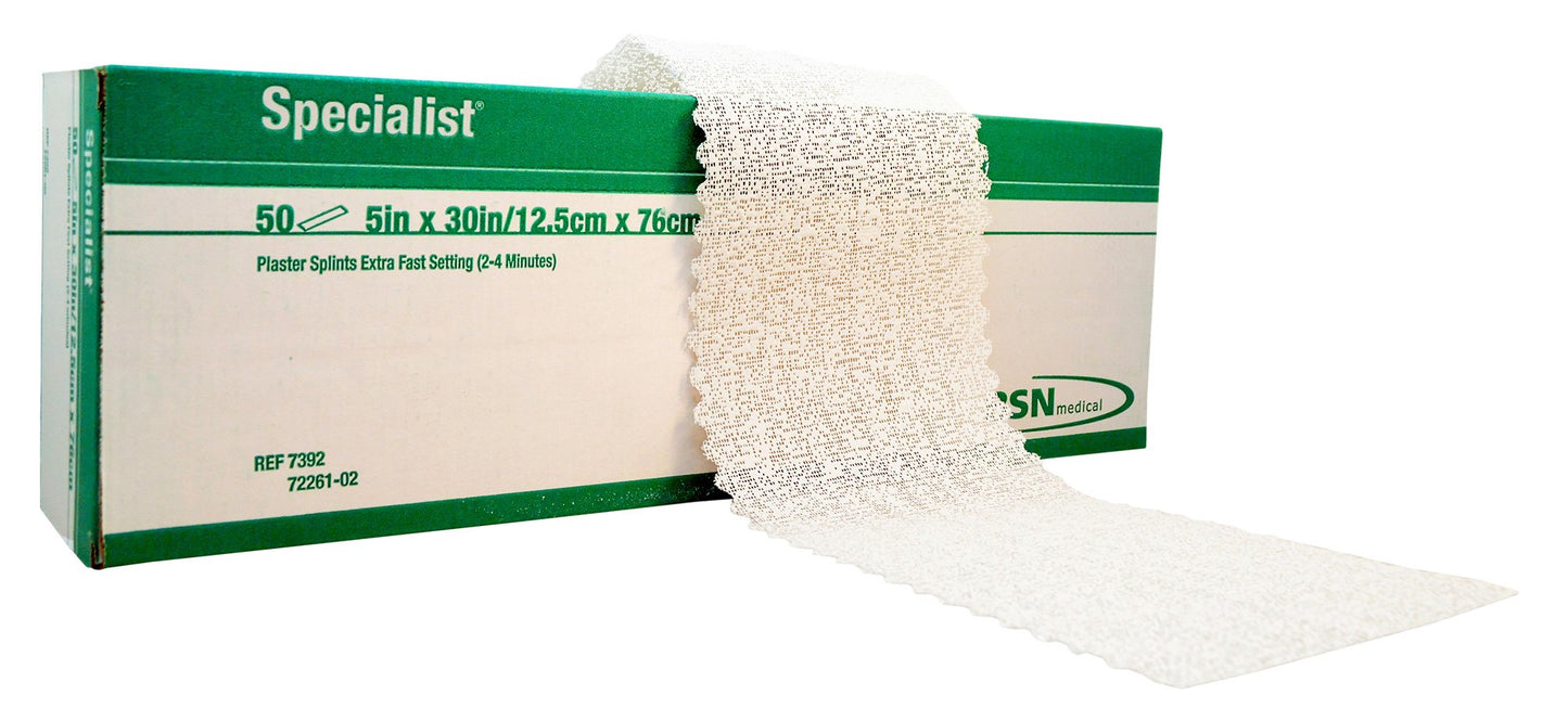 Plaster Splint, 5" x 30", 300/cs