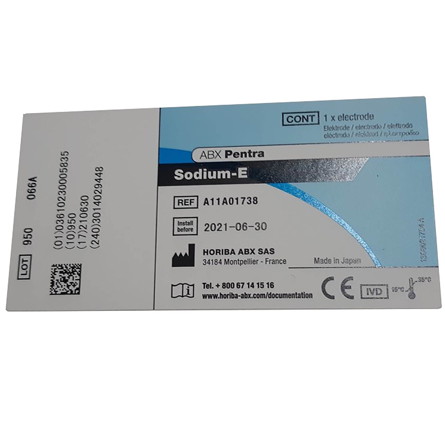 ISE, Sodium-Electrode, Ready-to-Use, 1/bx (DROP SHIP ONLY) (US Only) (Not Available For Sale into Canada)