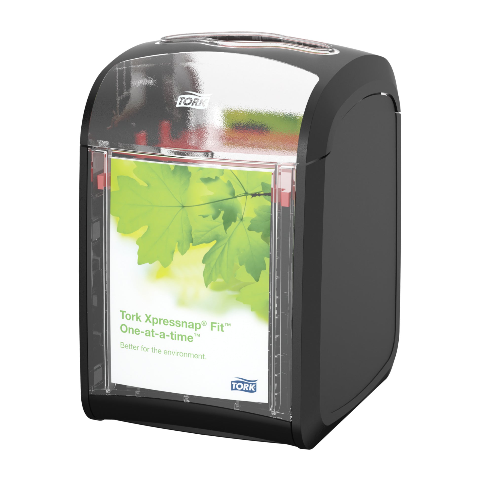 Napkin Dispenser, Tabletop, N14, Black, 4/cs