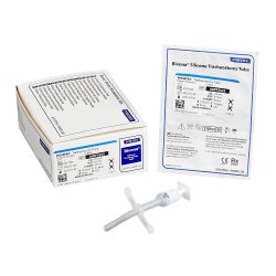 Trach Tube, Pediatric, Uncuffed, Flextend, Straight Neck Flange, 4.5mm ID x 6.7mm OD x 42mm L (US Only) (Item on Manufacturer Backorder - Inventory Limited when Available)
