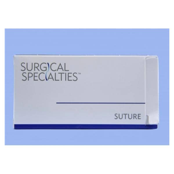 Nylon Suture, Monofilament, Lancet, Size 10-0, 12"/30cm, 6.6mm, 3/8 Circle, 12/bx