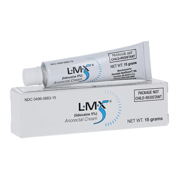 Anorectal Cream, LMX5, 15gm (US Only-No Puerto Rico)