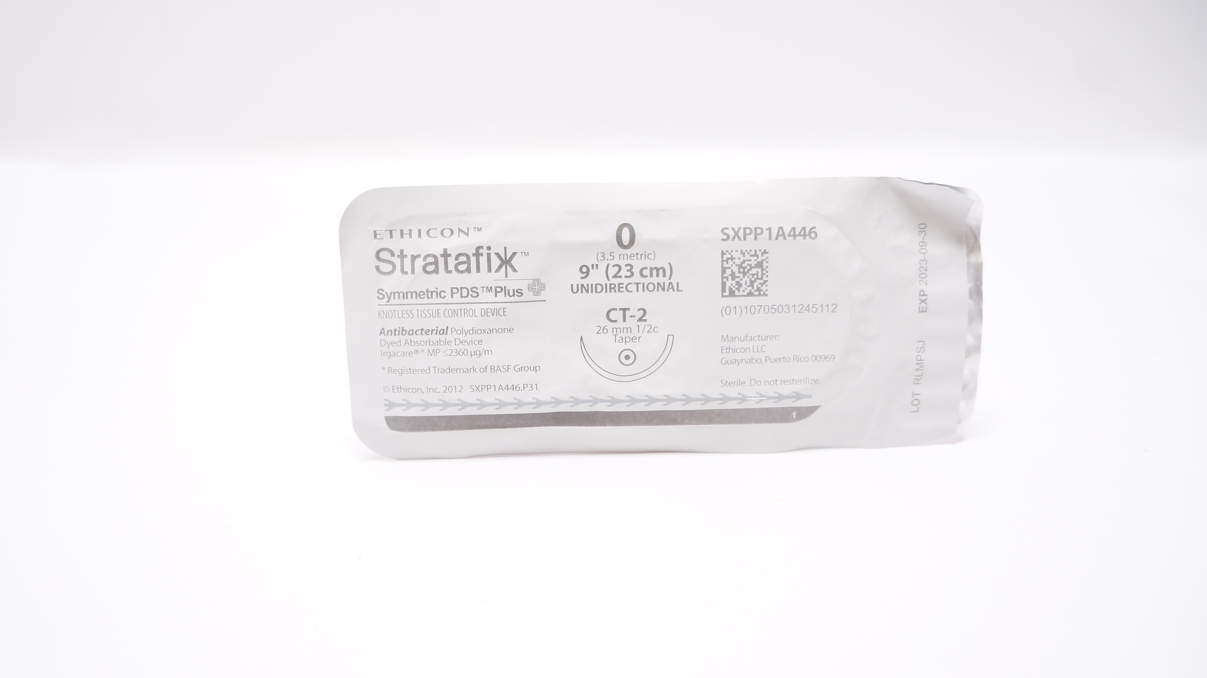 ETHICON STRATAFIX SYMMETRIC PDS PLUS KNOTLESS TISSUES CONTROL DEVICE ...