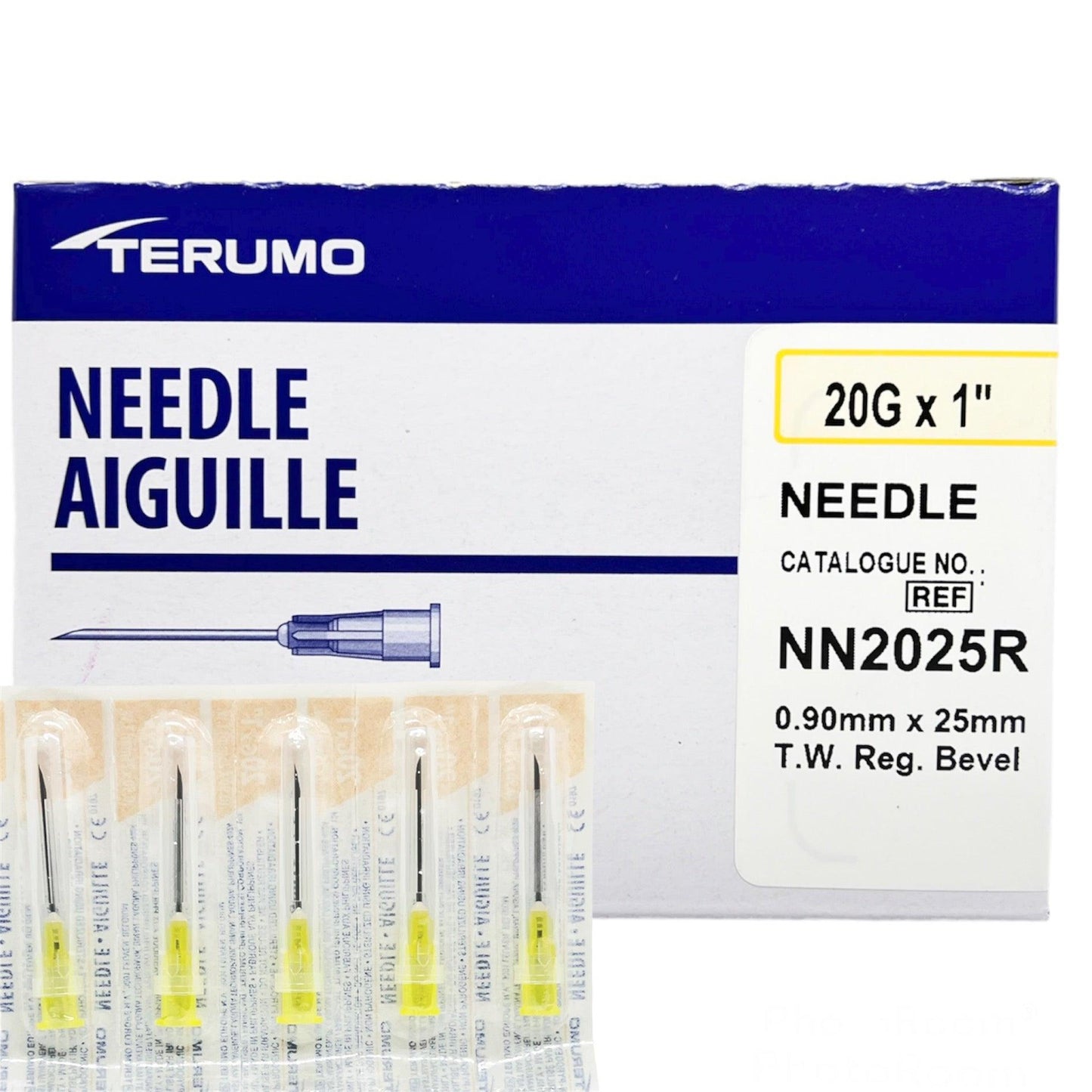 Thin Wall Needle, 19G x 1 1/2",  100/bx, 10 bx/cs (US Only)