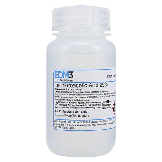 Trichloroacetic Acid, 90%, 16 oz (Item is Non-Returnable) (US Only) (Item is considered HAZMAT and cannot ship via Air or to AK, GU, HI, MP, PR, VI)