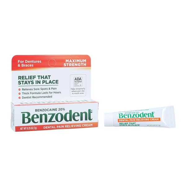 Benzodent Ointment 0.25oz 24/Bx (10532)