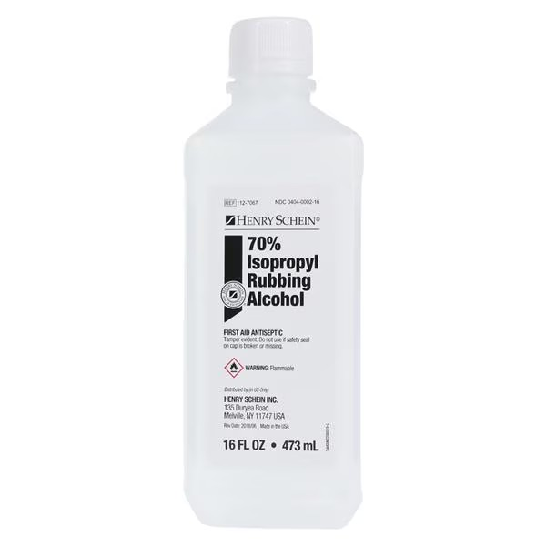 Alcohol Solution 16oz/Bt, 12 BT/CA (112-7067)