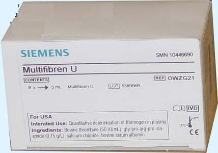 Coagulation Reagent, Multifibren U, 2 ml, 10/bx (Must be Refrigerated) (US Only) (DROP SHIP ONLY)