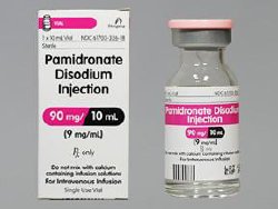 Pamidronate Disodium Injection, 9 mg/ml, 10 ml Vial, Single Dose, Glass Fliptop Vial (Rx) (Item is Non-Returnable) (We must have your Wholesale Drug License on File before shipping this product) (US Only, Excluding IN and ND)