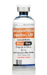 Mitoxantrone Injection, USP, 2 mg/ml, 15 ml Vial, Multiple Dose, Onco-Tain Glass Fliptop Vial (Rx) (Item is Non-Returnable) (We must have your Wholesale Drug License on File before shipping this product) (US Only, Excluding IN and ND)