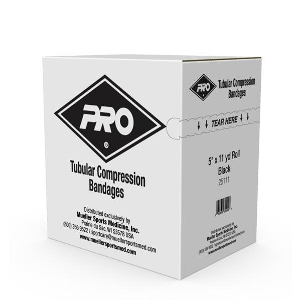 Tubular Compression Bandage, 5", Black (Products are only available for sale in the U.S. Products cannot be sold on Amazon.com or any other 3rd party platform without prior approval by Mueller.)