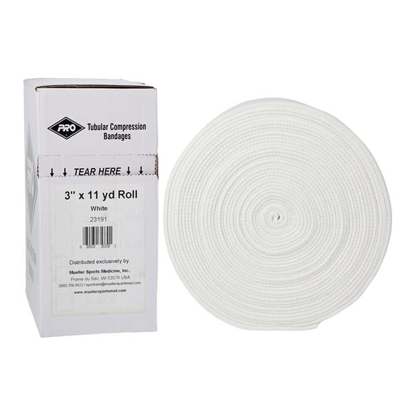 3" White Tubular Compression Bandage (Products are only available for sale in the U.S. Products cannot be sold on Amazon.com or any other 3rd party platform without prior approval by Mueller.)