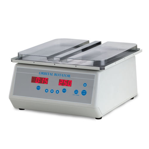 Digital Rotator, Variable Speed 25-250 RPM, 11" x 11" Mixing Plate, Digital Display, Humidity Cover, 220V (US Only) (DROP SHIP ONLY)