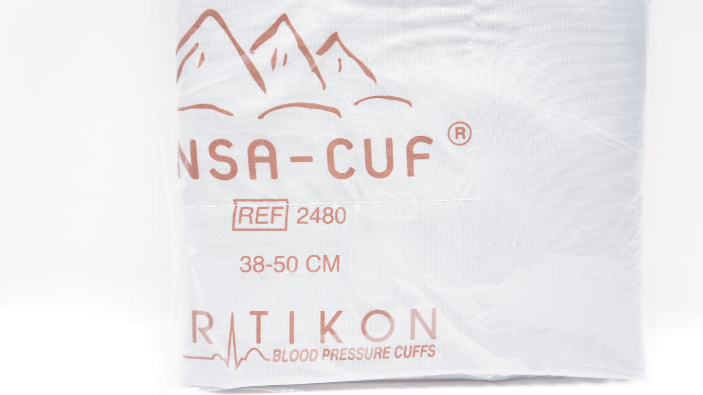 Cuff, Thigh, 1-Tube, Bayonet, Brown, 38-50cm, 5/bx (Continental US Only)