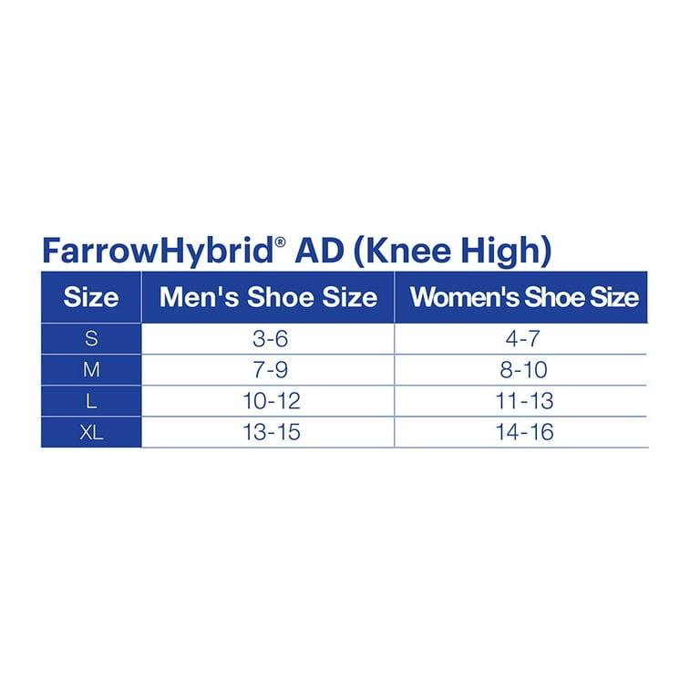 Compression Socks, ADI, Wide, Medium, 1/pr (Continental US Only) (FLFH-ADIW3)