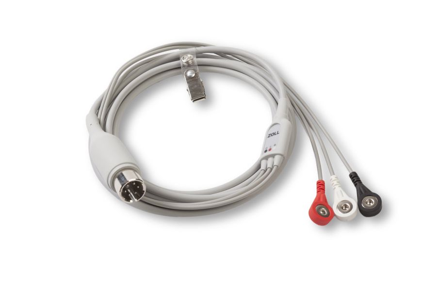 Cable, 3-Lead, ECG, 6
