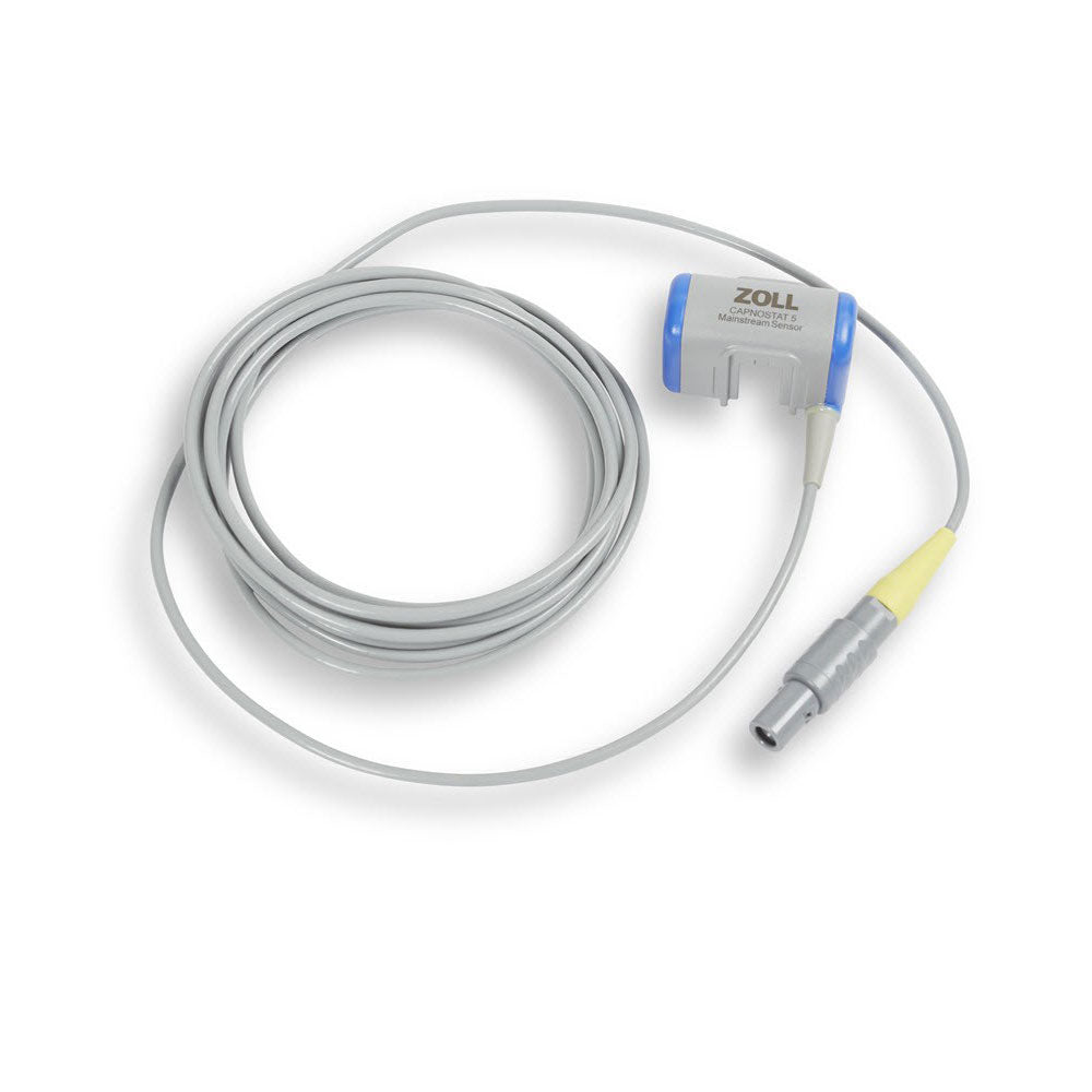 CAPNO 5 Mainstream CO2 Sensor & Cable For Zoll E & R Series Defibrillators