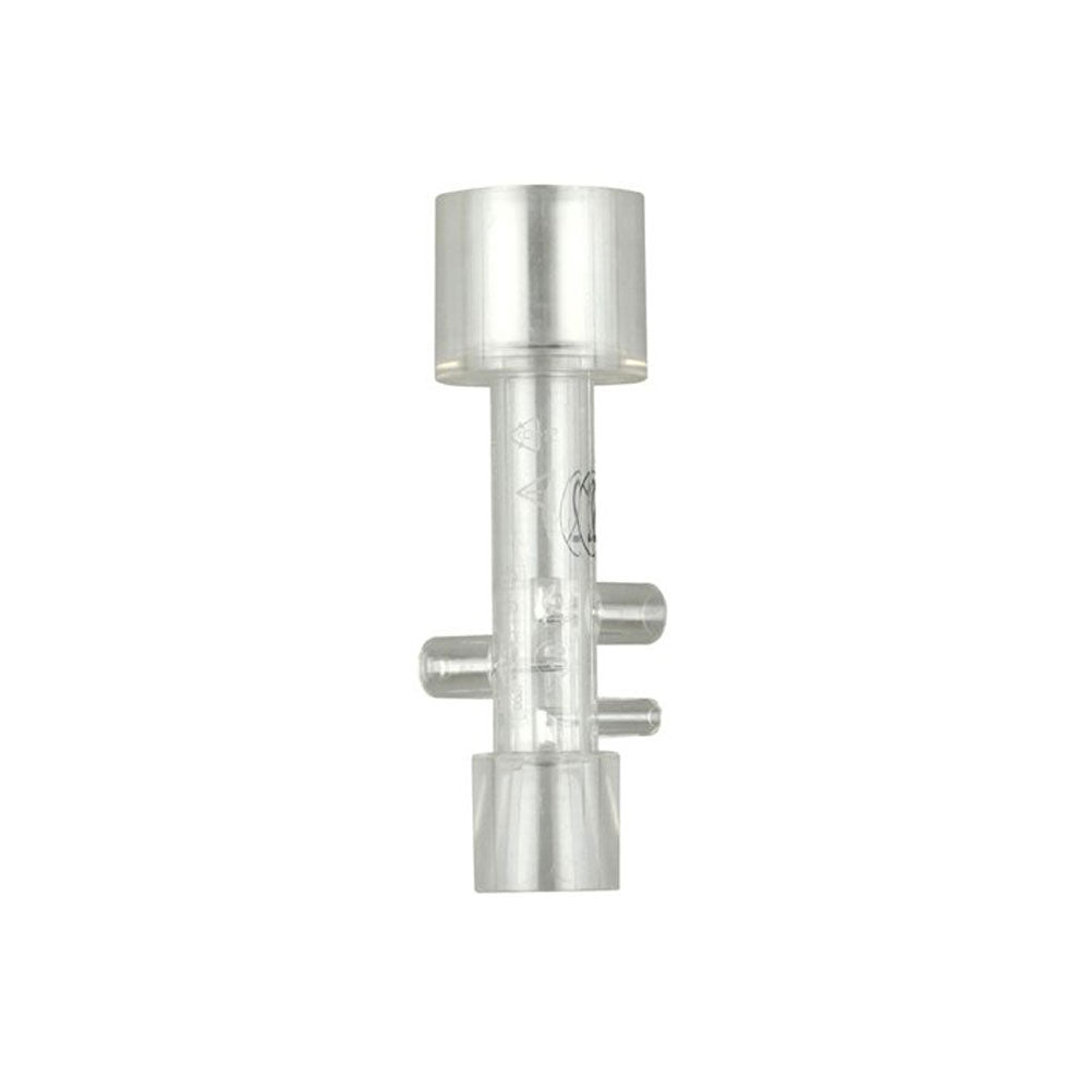 Pedi-Lite+ Sensor, Disposable, Clear, Polystyrene, 2.5mL Dead Space, Use Only with Yellow Spirometry Tubes, 50/pk (Continental US Only)