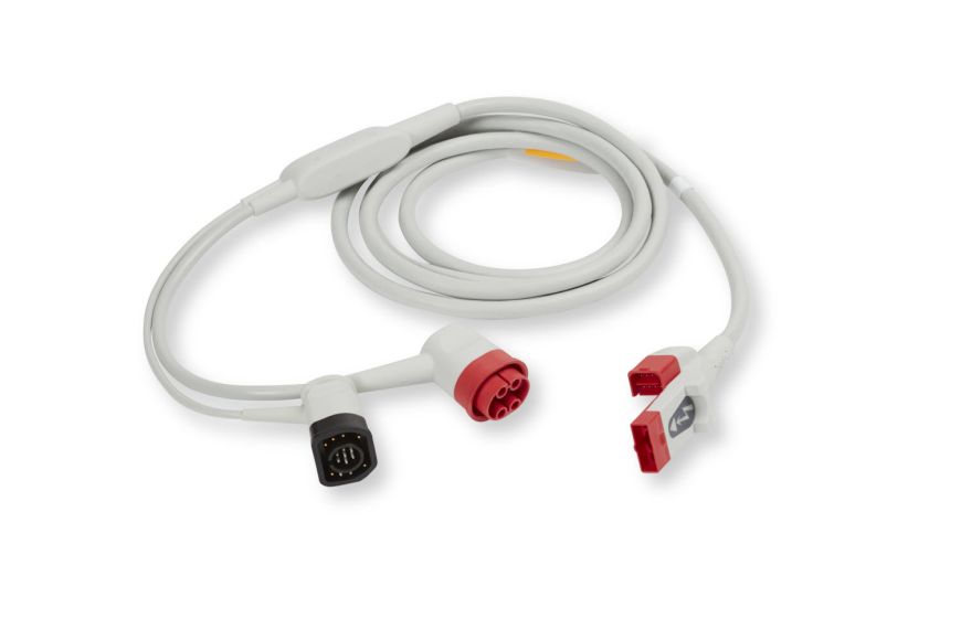 OneStep Pacing Cable, Supports Both Real CPR Help and OneStep Pacing