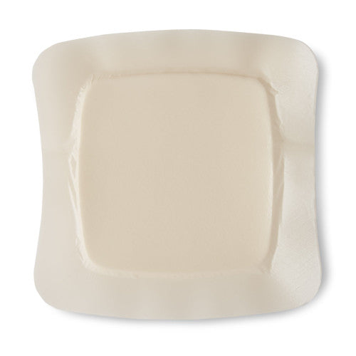 Foam Dressing, Adhesive, Square, 3" x 3", Beige, 10/bx (Continental US Only)