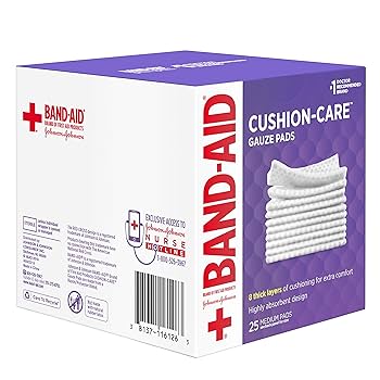 Gauze Pad, 3" x 3", Sterile, 25/bx, 24bx/cs (Continental US+HI Only) (Pricing Subject to Change without Prior Notification)
