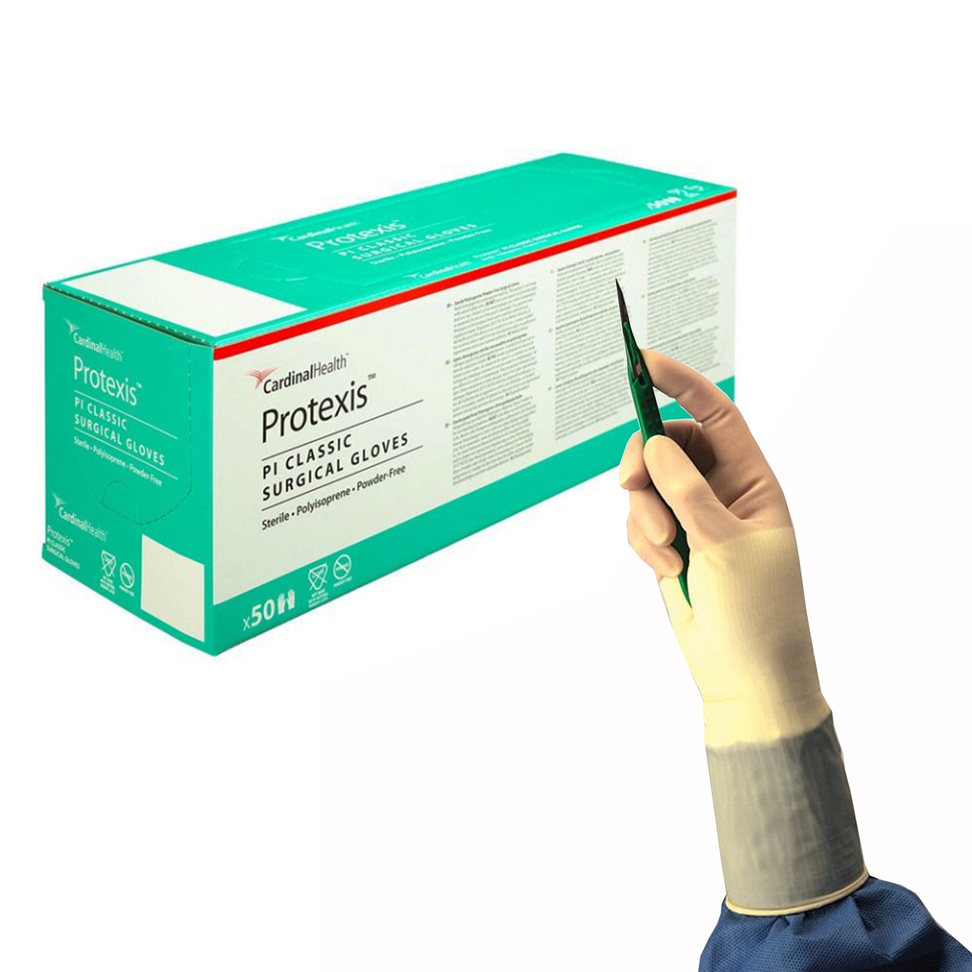 Glove, Synthetic Polyisoprene Surgical, Size 6.0, Sterile, 50 pr/bx, 4 bx/cs (Continental US Only)