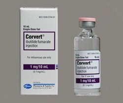 Corvert Ibutilide Fumarate Injection, 0.1 mg/ml, 10 ml Vial, Single Dose