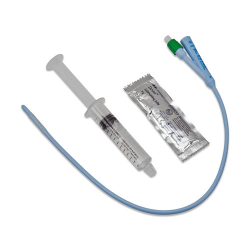 Silicone Foley Catheter, 5cc, Balloon, 2-Way, 22FR, 10/ctn 6ctn/cs (Continental US Only)