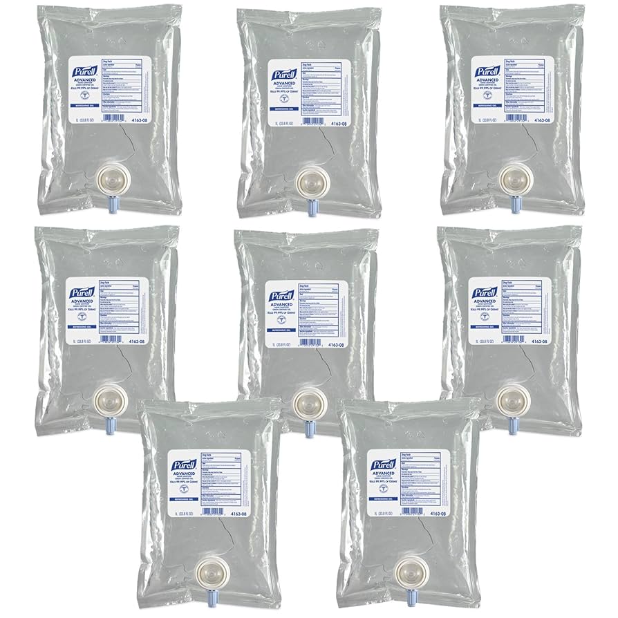 Advanced Hand Sanitizer, Gel, 1000 ml, Green Certified, 8/cs (80 cs/plt)  (Item is considered HAZMAT and cannot ship via Air or to AK, GU, HI, MP, PR, VI) (For LTC Market Only)