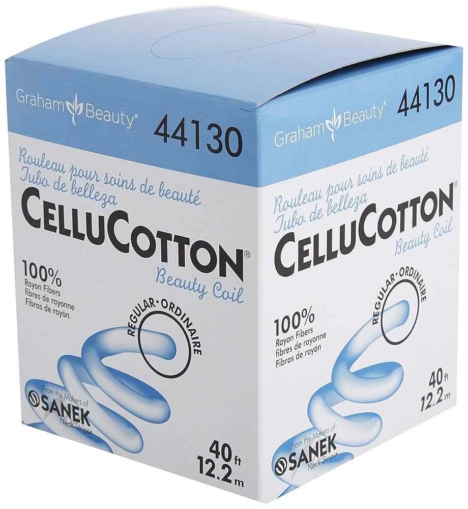 Cotton & Rayon Coil, White, 40 ft, 12/cs  (60 cs/plt)
