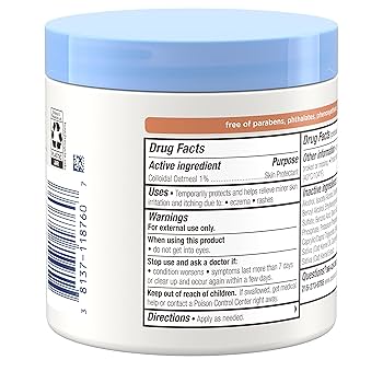 Aveeno Baby Eczema Therapy Night Time Balm, 5.5 oz, 3/bx, 4 bx/cs