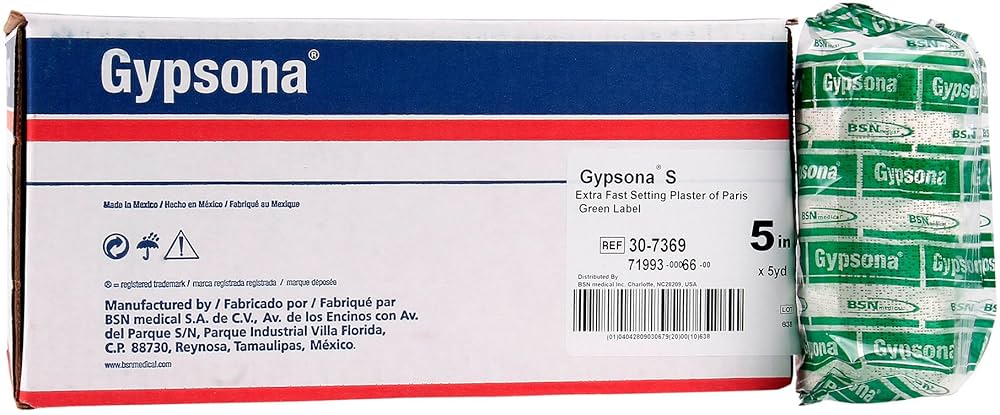 Bandage, Extra Fast Setting, 5" x 5 yds, 12/bx (Continental US Only)